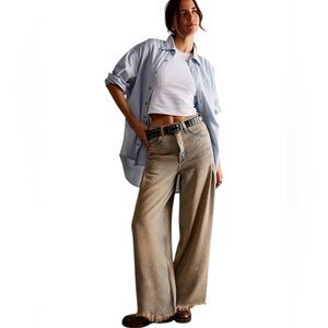 🆕 FREE PEOPLE | WE THE FREE | OLD WEST SLOUCHY JEANS | SIZE: 26